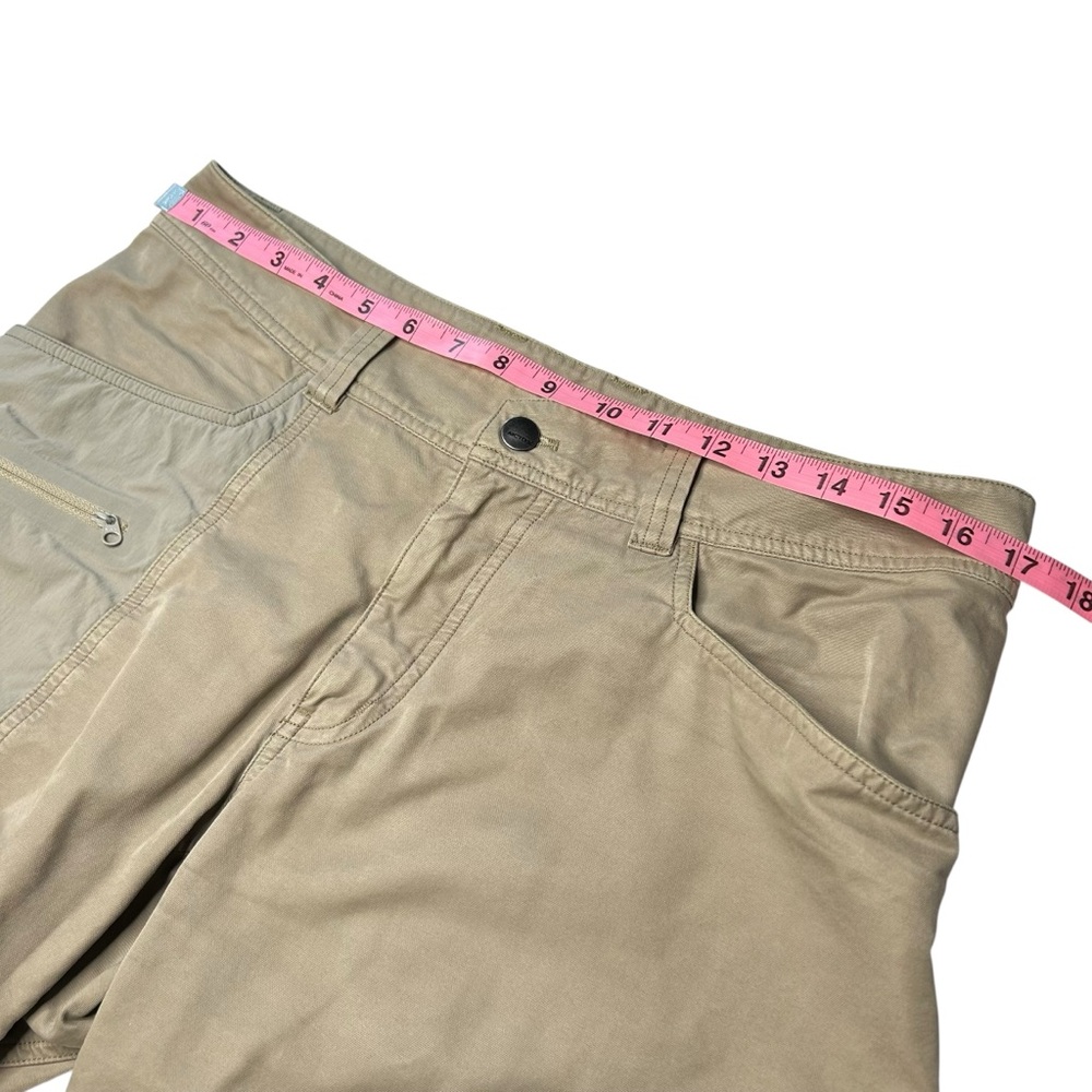 Arc'teryx Adventus Cargo Shorts Tan Beige Hiking Technical Utility Mens 34 - Picture 10 of 13